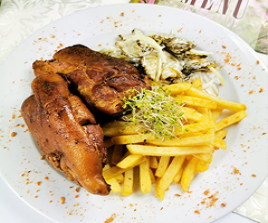 Chicken steak 